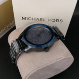Michael Kors Kinley Blue Dial Blue Steel Strap Watch for Women - MK6246 Authentic Buy Shop Now