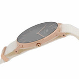 Daniel Wellington Classic Petite Dover Black Dial White NATO Strap Watch For Women - DW00100312 Authentic Buy Shop Now