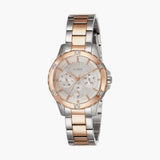 Guess Mist Quartz Silver Dial Two Tone Steel Strap Watch For Women - W0443L4 Authentic Buy Shop Now