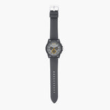 Armani Exchange Outerbanks Chronograph Grey Dial Grey Silicone Strap Watch For Men - AX7123 Authentic Buy Shop Now