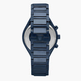 Maserati Stile Chronograph Blue Dial Blue Steel Strap Watch For Men - R8873642008 Authentic Buy Shop Now
