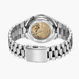 Citizen x Pantone Automatic Warm Sand Dial Silver Steel Strap Watch For Men - NJ0158-89Y Authentic Buy Shop Now