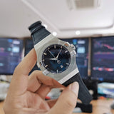 Maserati Potenza Blue Dial Blue Leather Strap Watch For Men - R8851108015 Authentic Buy Shop Now