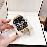 Guess Phoenix Multifunction Black Dial Brown Leather Strap Watch for Men - GW0202G3 Authentic Buy Shop Now