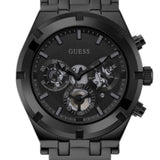 Guess Continental Chronograph Black Dial Black Mesh Strap Watch For Men - GW0582G3 Authentic Buy Shop Now
