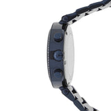 Michael Kors Parker Chronograph Blue Dial Blue Steel Strap Watch For Women - MK6418 Authentic Buy Shop Now