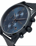 Hugo Boss Skymaster Chronograph Blue Dial Blue Mesh Bracelet Watch for Men - 1513836 Authentic Buy Shop Now