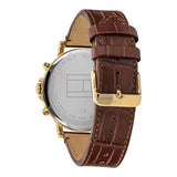 Tommy Hilfiger Daniel Blue Dial Brown Leather Strap Watch for Men - 1710380 Authentic Buy Shop Now