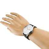 Tommy Hilfiger Brad Chronograph White Dial Brown Leather Strap Watch For Men - 1710389 Authentic Buy Shop Now