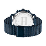 Tommy Hilfiger Evan Blue Dial Blue Mesh Bracelet Watch for Men - 1710397 Authentic Buy Shop Now