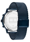 Tommy Hilfiger Evan Blue Dial Blue Mesh Bracelet Watch for Men - 1710397 Authentic Buy Shop Now