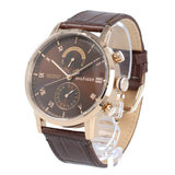 Tommy Hilfiger Kane Brown Dial Brown Leather Strap Watch for Men - 1710400 Authentic Buy Shop Now