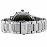 Tommy Hilfiger Evan Chronograph Blue Dial Silver Steel Strap Watch For Men - 1710409 Authentic Buy Shop Now
