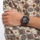 Tommy Hilfiger Henry Chronograph Grey Dial Grey Steel Strap Watch For Men - 1710479 Authentic Buy Shop Now