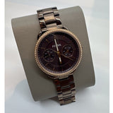 Fossil Tailor Analog Brown Dial Brown Steel Strap Watch for Women - ES4258 Authentic Buy Shop Now