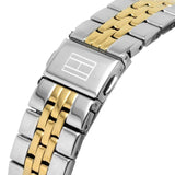 Tommy Hilfiger Monica Chronograph Black Dial Two Tone Steel Strap Watch For Women - 1782591 Authentic Buy Shop Now