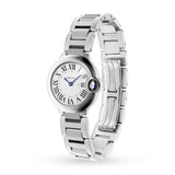 Cartier Ballon Bleu De Cartier White Dial Silver Steel Strap Watch for Women - W69010Z4 Authentic Buy Shop Now