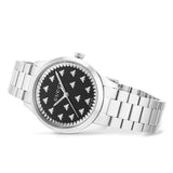 Gucci G Timeless Quartz Black Dial Silver Steel Strap Watch for Women - YA1265034 Authentic Buy Shop Now