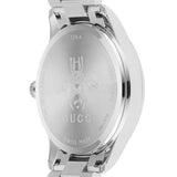 Gucci G Timeless Quartz Blue Dial Silver Steel Strap Watch for Women - YA1265043 Authentic Buy Shop Now