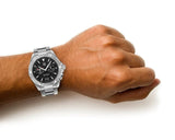 Tag Heuer Aquaracer Quartz Black Dial Silver Steel Strap Watch for Men - WAY111Z.BA0928 Authentic Buy Shop Now