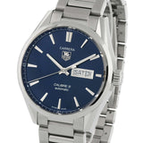 Tag Heuer Carrera Automatic Blue Dial Silver Steel Strap Watch for Men - WAR201E.BA0723 Authentic Buy Shop Now