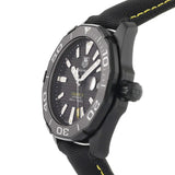 Tag Heuer Aquaracer Calibre 5 Automatic Black Dial Black Nylon Strap Watch for Men - WAY218A.FC6362 Authentic Buy Shop Now