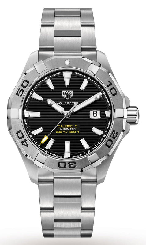 Tag Heuer Aquaracer Black Dial Watch for Men - WAY2010.BA0927 Authentic Buy Shop Now