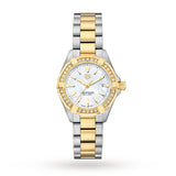 Tag Heuer Aquaracer Diamonds Mother of Pearl Dial Two Tone Steel Strap Watch for Women - WBD1421.BB0321 Authentic Buy Shop Now