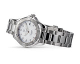 Tag Heuer Aquaracer Diamonds Mother of Pearl Dial Silver Steel Strap Watch for Women - WBD131B.BA0748 Authentic Buy Shop Now