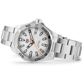 Tag Heuer Aquaracer Automatic White Dial Silver Steel Strap Watch for Men - WBD2111.BA0928 Authentic Buy Shop Now