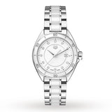 Tag Heuer Formula 1 Diamonds White Dial Two Tone Steel Strap Watch for Women - WBJ141AD.BA0974 Authentic Buy Shop Now