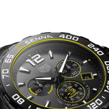 Tag Heuer Formula 1 Chronograph Senna Black Dial Black Leather Strap Watch for Men - CAZ101AJ.FC6487 Authentic Buy Shop Now