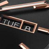 Tag Heuer Carrera Day Date Black Dial Black Leather Strap Watch for Men - WBN2013.FC6503 Authentic Buy Shop Now