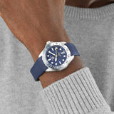 Tag Heuer Aquaracer Professional 300 GMT Automatic Blue Dial Blue Rubber Strap Watch for Men - WBP2010.FT6198 Authentic Buy Shop Now