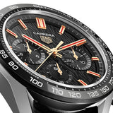 Tag Heuer Carrera Year of The Rabbit Automatic Chronograph Black Dial Black Leather Strap Watch for Men - CBN2A1L.FC6521 Authentic Buy Shop Now