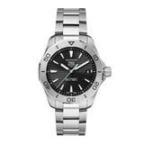 Tag Heuer Aquaracer Professional 200 Solargraph Quartz Black Dial Silver Steel Strap Watch for Men - WBP1114.BA0000 Authentic Buy Shop Now