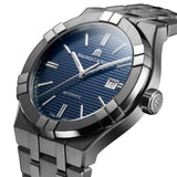 Maurice Lacroix Aikon Automatic Blue Dial Silver Steel Strap Watch For Men - AI6008-SS002-430-1 Authentic Buy Shop Now