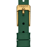 Tissot Lovely Round Green Mother of Pearl Dial Green Leather Strap Watch for Women - T140.009.36.091.00 Authentic Buy Shop Now