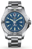 Breitling Colt Automatic 44mm Blue Dial Silver Steel Strap Mens Watch - A1738811/C906/173A Authentic Buy Shop Now