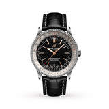 Breitling Navitimer 1 Automatic 41mm Black Dial Black Leather Strap Mens Watch - A17326211B1P1 Authentic Buy Shop Now