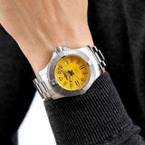 Breitling Avenger Automatic 45mm Seawolf Yellow Dial Silver Steel Strap Strap Watch for Men - A17319101/1A1 Authentic Buy Shop Now