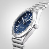 Breitling Chronomat Automatic 36 Blue Dial Silver Steel Strap Watch for Women - A10380101C1A1 Authentic Buy Shop Now