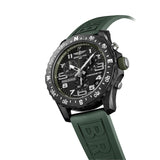 Breitling Endurance Pro Black Dial Green Rubber Strap Watch for Men - X82310D31B1S1 Authentic Buy Shop Now