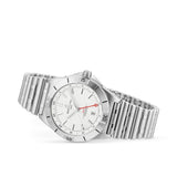 Breitling Chronomat GMT 40 White Dial Silver Steel Strap Watch for Men - A32398101A1A1 Authentic Buy Shop Now