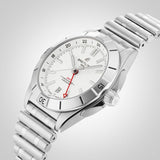 Breitling Chronomat GMT 40 White Dial Silver Steel Strap Watch for Men - A32398101A1A1 Authentic Buy Shop Now