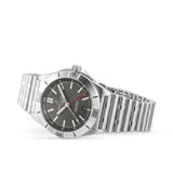 Breitling Chronomat GMT 40 Brown Dial Silver Steel Strap Watch for Men - A32398101M1A1 Authentic Buy Shop Now