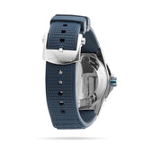 Breitling Super Chronomat Automatic 38 Diamonds Blue Dial Blue Rubber Strap Watch for Women - A17356531C1S1 Authentic Buy Shop Now