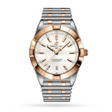 Breitling Chronomat B02 18K Red Gold White Dial Two Tone Steel Strap Watch for Men - U77310101A2U1 Authentic Buy Shop Now