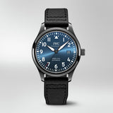 IWC Pilot’s Watch Mark XVIII Edition “Laureus Sport for Good Foundation" Blue Dial Black Nylon Strap Watch for Men - IW324703 Authentic Buy Shop Now