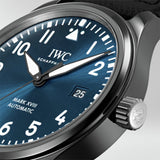 IWC Pilot’s Watch Mark XVIII Edition “Laureus Sport for Good Foundation" Blue Dial Black Nylon Strap Watch for Men - IW324703 Authentic Buy Shop Now